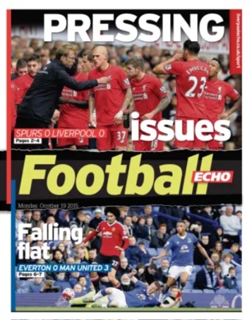 Football Echo Frontpage