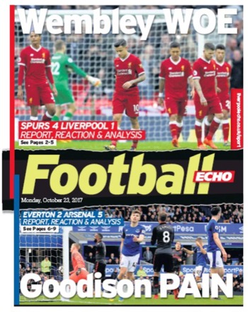 Football Echo Frontpage