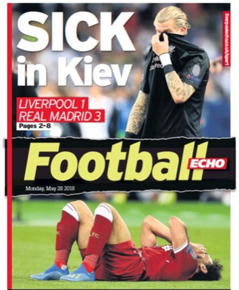 Football Echo Frontpage