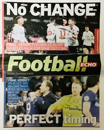 Football Echo Frontpage