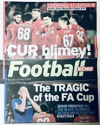 Football Echo Frontpage