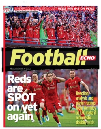 Football Echo Frontpage