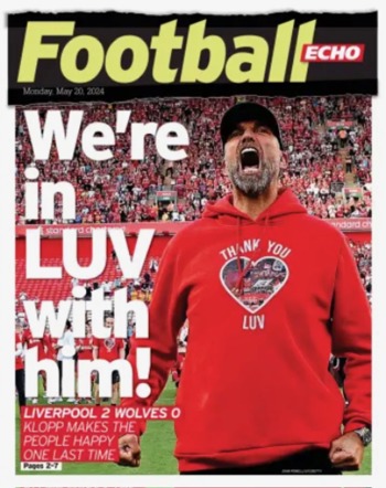 Football Echo Frontpage