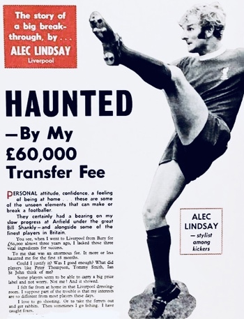 Haunted by my transfer fee - 1972