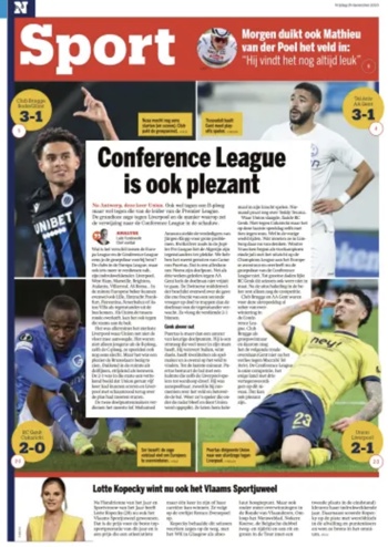 Het Nieuws Blad Backpage