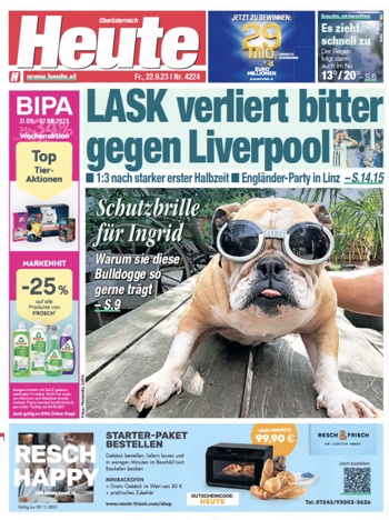 Heute Frontpage