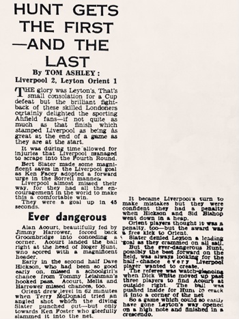 Hunt Gets The First & The Last