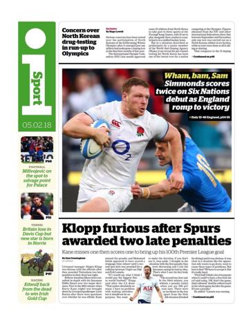 I Sport Backpage