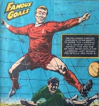 Ian Callaghan On Cover of Rover