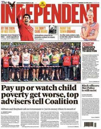 Independent Frontpage