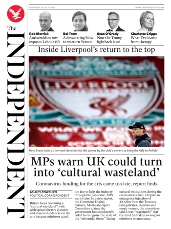 Independent Frontpage