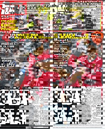 Irish Daily Star Backpage