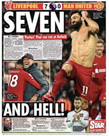 Irish Daily Star Backpage