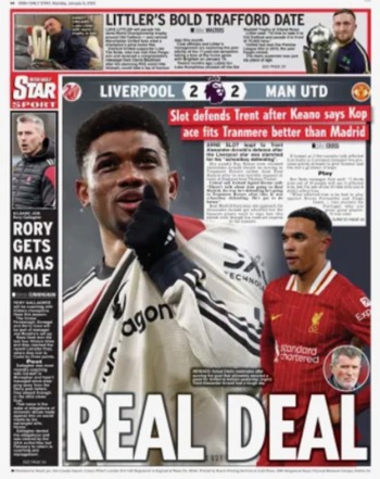 Irish Daily Star Backpage