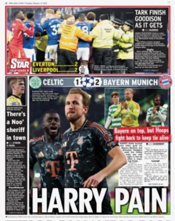 Irish Daily Star Backpage