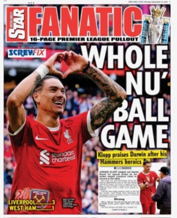Irish Daily Star Fanatic Cover