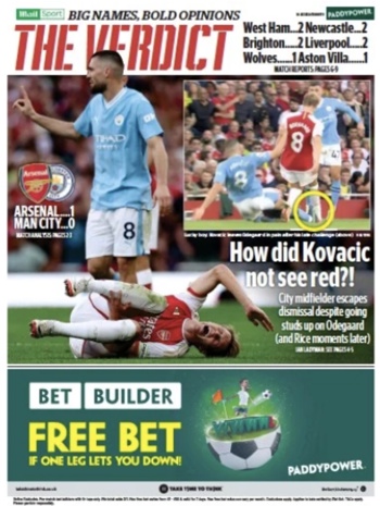 Irish Daily Star Fanatic Cover