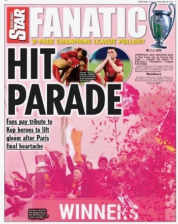 Irish Daily Star Supplement Cover