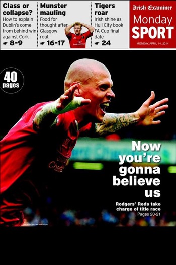 Irish Examiner Backpage