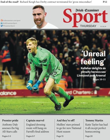 Irish Examiner Backpage