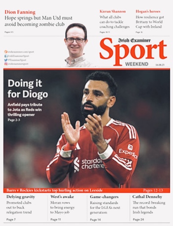 Irish Examiner Backpage