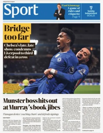 Irish Independent Backpage