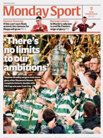 Irish Independent Backpage