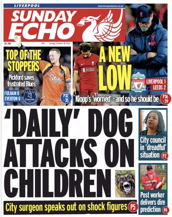 Irish Mail On Sunday Backpage