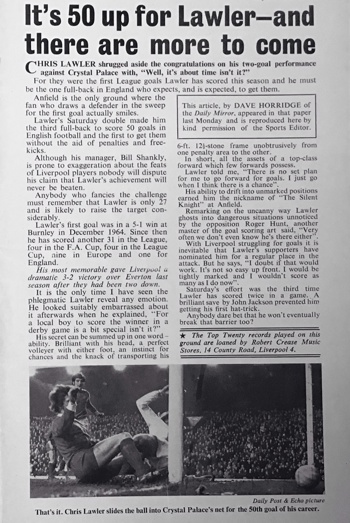 It's 50 Up For Lawler