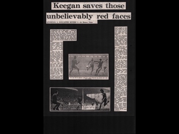 Keegan Saves Those Red Faces