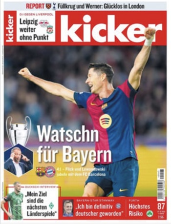 Kicker Frontpage