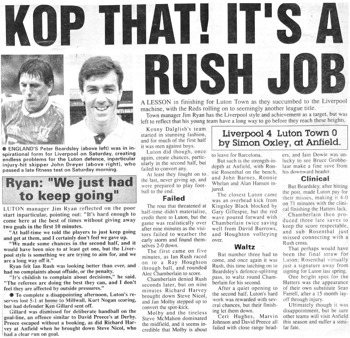 Kop That Its A Rush Job