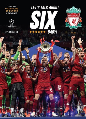 LFC Official Champions Of Europe Magazine