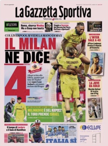 La Gazzetta Cover