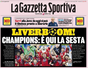 La Gazzetta Sports Page