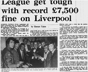 League get tough with record fine