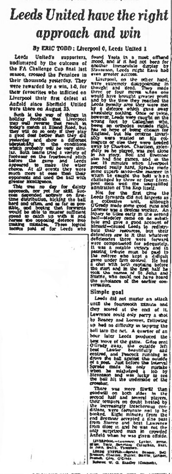 Leeds Have The Right Approach