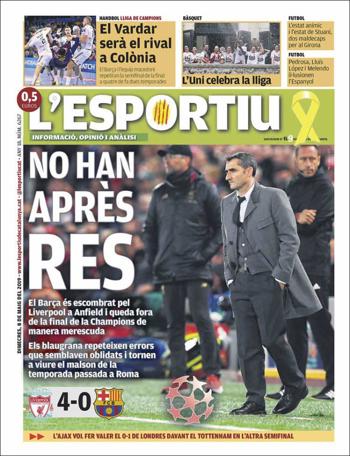 L'esportiu Sports Page