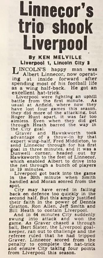 Linnecor's Trio Shook Liverpool