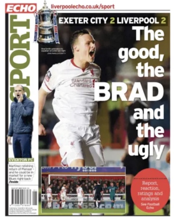 Liverpool Echo Backpage