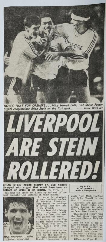 Liverpool Are Stein Rollered