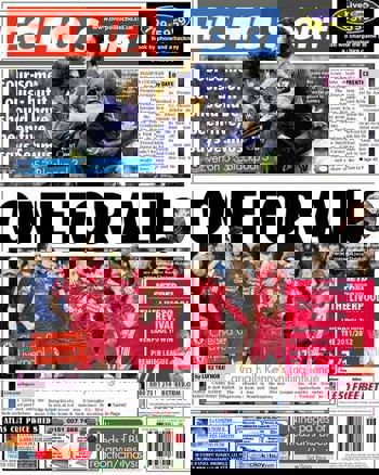 Liverpool Echo Back Page