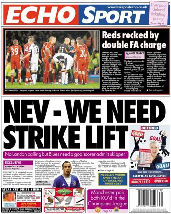 Liverpool Echo Backpage