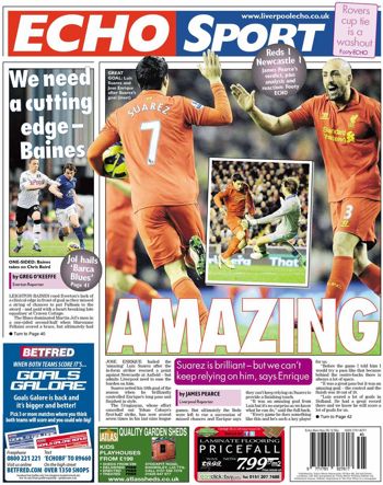 Liverpool Echo Backpage