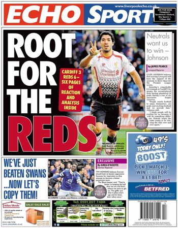 Liverpool Echo Backpage