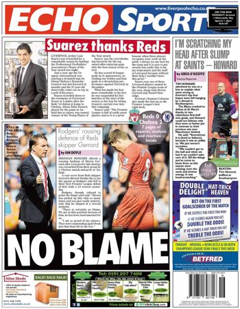 Liverpool Echo Backpage