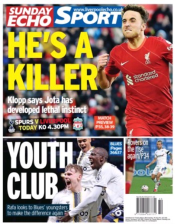 Liverpool Echo Backpage (Before match)
