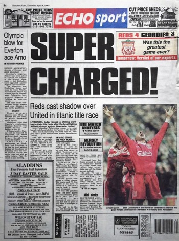 Liverpool Echo Backpage