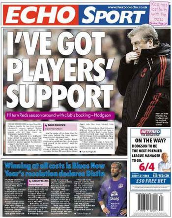 Liverpool Echo Backpage