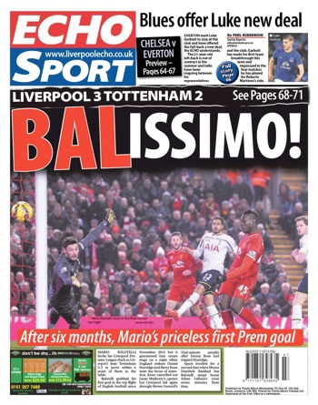 Liverpool Echo Backpage